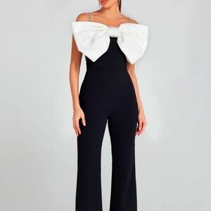 NWT Jenny bow jumpsuit